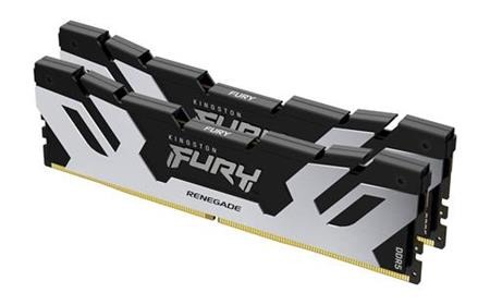 KINGSTON - 32GB 6400MT/s DDR5 CL32 DIMM (Kit of 2) FURY Renegade Silver; KF564C32RSK2-32
