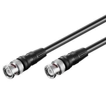 PremiumCord BNC kabel pro audio/video 75 Ohm 1m M/M; ktbmm01