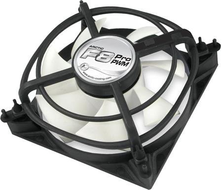 Arctic F8 PRO 80mm case fan low noise; AFACO-08P00-GBA01