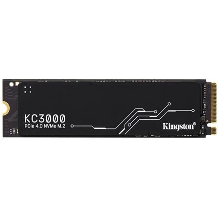 Kingston SSD 4TB (4096GB) KC3000 M.2 2280 NVMe PCIe Gen 4 (R 7000MB/s; W 7000MB/s); SKC3000D/4096G