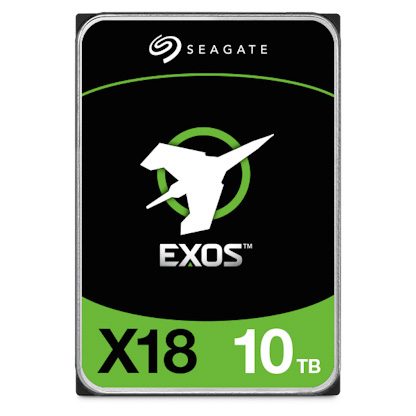 Seagate Exos/10TB/HDD/3.5"/SATA/7200 RPM/5R; ST10000NM018G