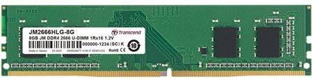 Transcend 8GB DDR4 2666 CL19; JM2666HLG-8G
