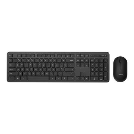 Asus CW100 Keyboard + Mouse Wireless Set CZ/SK; 90XB0700-BKM0H0