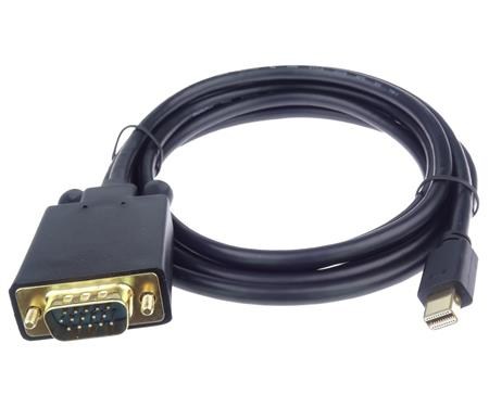 PremiumCord Mini DisplayPort - VGA kabel M/M 2m; kportadmk03-02