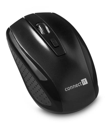 CONNECT IT Bezdrátová optická myš (+ 2x AAA baterie zdarma)