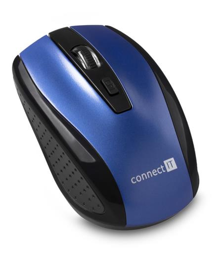 CONNECT IT Bezdrátová optická myš (+ 2x AAA baterie zdarma)
