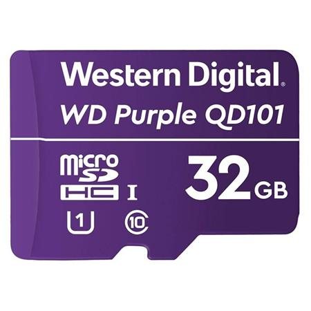WD MicroSDHC karta 32GB Purple ; WDD032G1P0C
