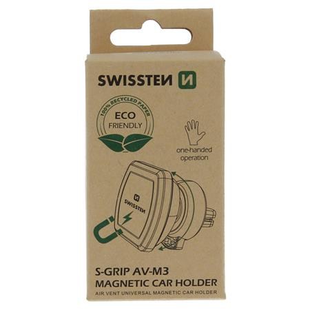 Swissten magnetický držák do ventilace auta s-grip av-m3 (eco balení); 65010307ECO