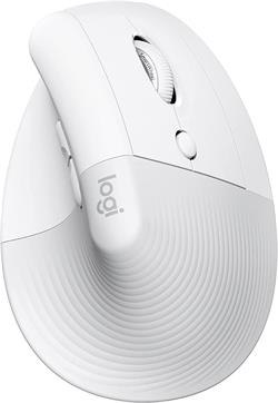 Logitech Lift for Mac Vertical Ergonomic Mouse - OFF-WHITE/PALE GREY - EMEA; 910-006477
