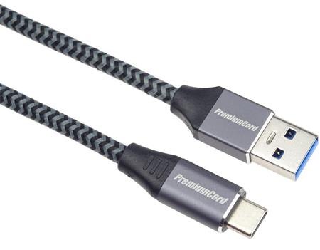 PremiumCord kabel USB-C - USB 3.0 A (USB 3.1 generation 1