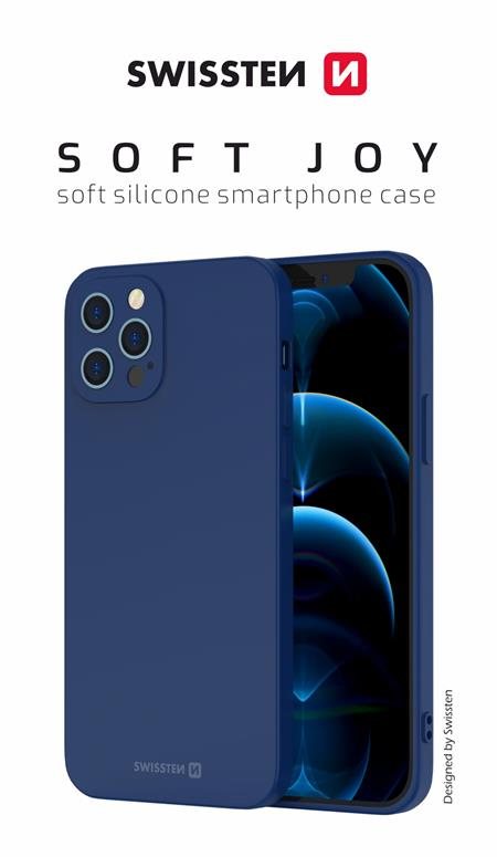 Swissten pouzdro soft joy Apple iPhone 13 modré; 34500209