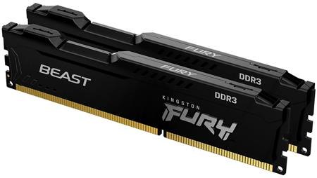 Kingston FURY Beast Black - 16GB (2x8) DDR3