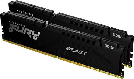 Kingston FURY Beast Black EXPO 32GB DDR5 5600MHz CL36 / DIMM / Kit 2x 16GB; KF556C36BBEK2-32