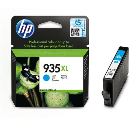 HP 935XL High Yield Cyan Original Ink Cartridge (825 pages) blister; C2P24AE#301