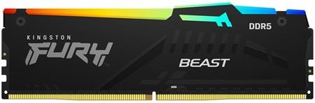 Kingston FURY Beast DDR5 16GB 5200MT/s DIMM CL36 RGB EXPO; KF552C36BBEA-16