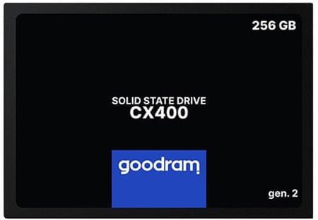 GoodRam CX400 GEN.2 SSD 256GB SATA3 2.5inch 550/480MB/s; SSDPR-CX400-256-G2