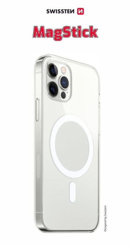 Swissten pouzdro clear jelly magstick iPhone 11 pro max transparentní; 33001718