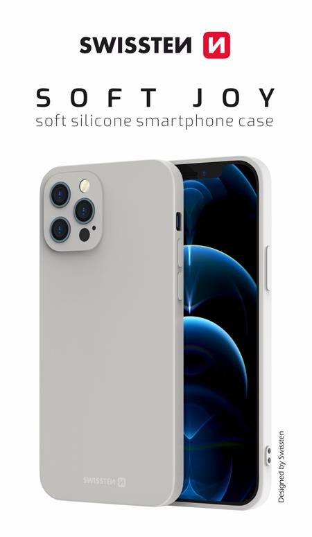 Swissten pouzdro soft joy Apple iPhone 7/8/SE 2020/SE 2022 kamenně šedé; 34500200