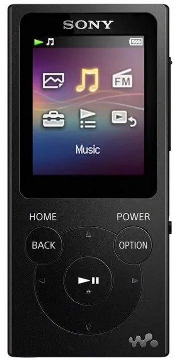 Sony NW-E394L - Walkman 8GB - Black; NWE394LB.CEW