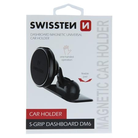 Swissten s-grip DM6 - magnetický držák do auta; 65010420