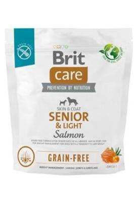 Brit Care Dog Grain-free Senior and Light - salmon and potato
