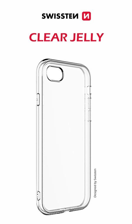 Swissten pouzdro clear jelly Apple Iphone 5/5s/SE transparentní; 32801700