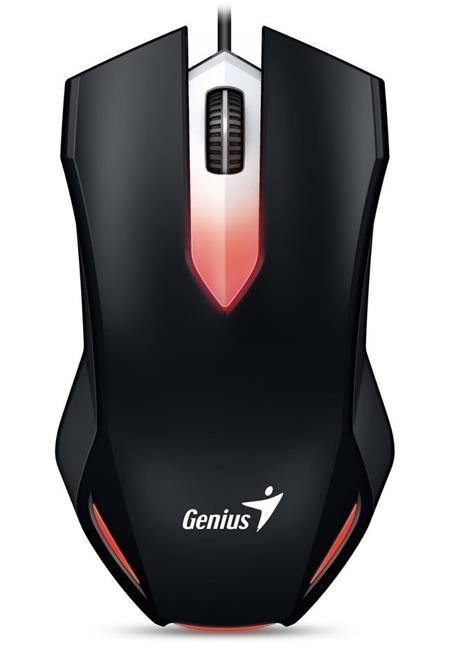 Genius Gaming X-G200/ drátová/ 1000 dpi/ USB/ černá; 31040034102