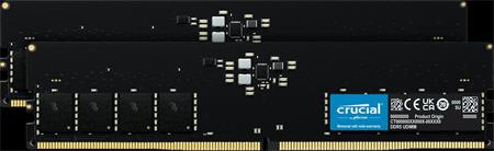 Crucial DDR5 32GB (2x16GB) DIMM 4800MHz CL40 černá; CT2K16G48C40U5