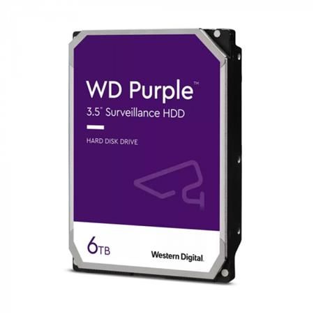 WD Purple 6TB HDD 3.5" SATA 5400 RPM 3R; WD64PURZ