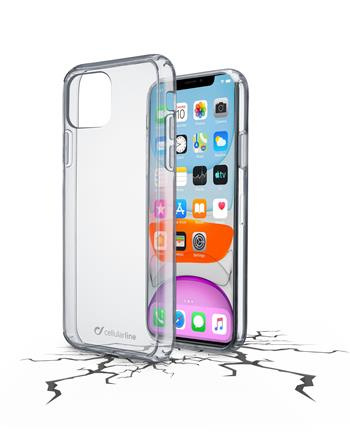 Cellularline Zadní čirý kryt s ochranným rámečkem Clear Duo pro Apple iPhone 11; CLEARDUOIPHXR2T