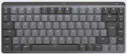 Logitech MX Mechanical Mini Minimalist Wireless Illuminated Keyboard - GRAPHITE - US INT'L - 2.4GHZ/BT - CLICKY; 920-010782