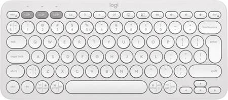Logitech Pebble Keys 2 K380s - TONAL WHITE - US INT'L - BT - INTNL-973 - UNIVERSAL; 920-011852