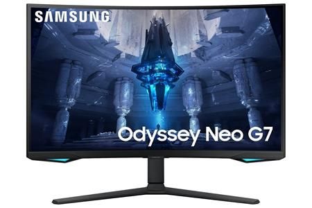 Samsung/Odyssey G7 Neo/32"/VA/4K UHD/165Hz/1ms/Black/2R; LS32BG750NPXEN