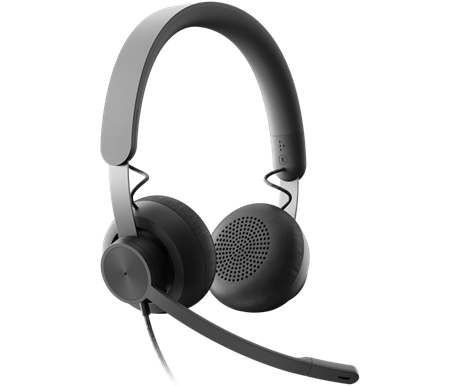 Logitech Zone Wired Teams Headset Graphite; 981-000870