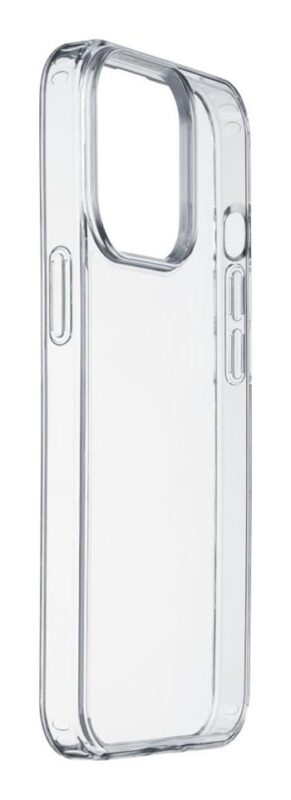 Cellularline Zadní čirý kryt s ochranným rámečkem Clear Duo pro Apple iPhone 15 Pro; CLEARDUOIPH15PROT