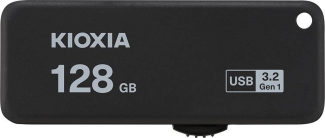 Kioxia 128GB USB Flash Yamabiko 3.2 U365 černý; LU365K128GG4