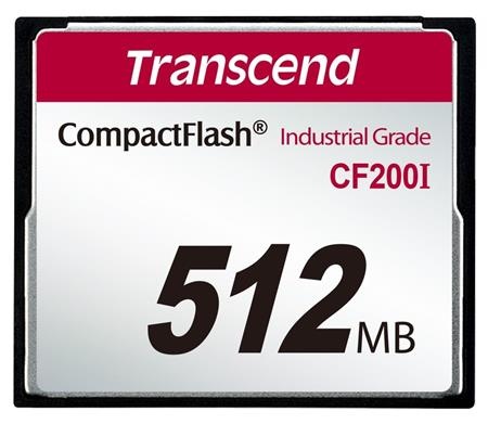Transcend 512MB INDUSTRIAL TEMP CF200I CF CARD