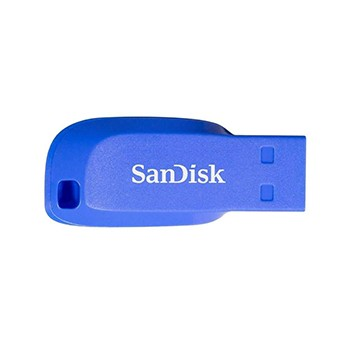 SanDisk FlashPen-Cruzer Blade 64 GB elektricky modrá; SDCZ50C-064G-B35BE