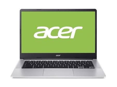 Acer Chromebook 314 (CB314-4H-C3M0) Celeron Quad Core N100 4GB 128GB eMMC 14" FHD IPS Chrome OS stříbrná; NX.KNBEC.002