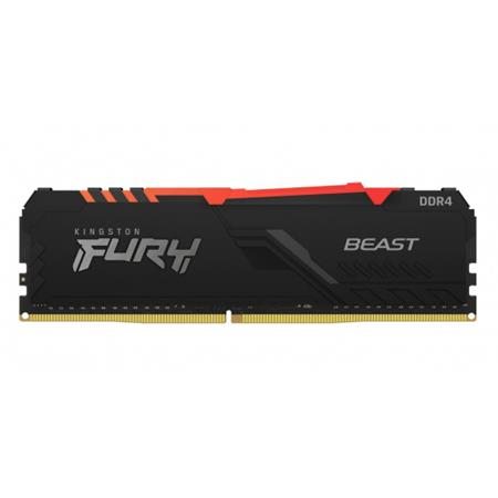 Kingston FURY Beast DDR4 32GB 3600MHz CL18 1x32GB RGB Black; KF436C18BB2A/32