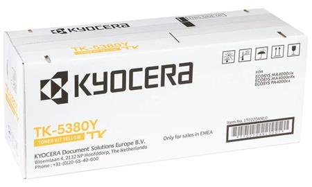Kyocera toner TK-5380Y yellow na 10 000 A4 stran