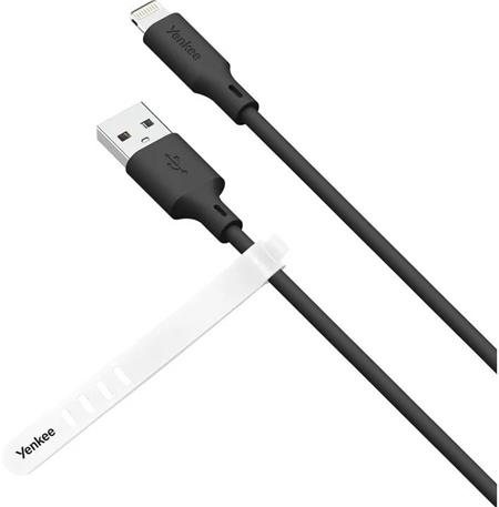 YENKEE YCU 615 BK SILIC MFi - USB A /1