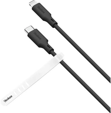 YENKEE YCU 635 BK SILIC MFi - USB C /1
