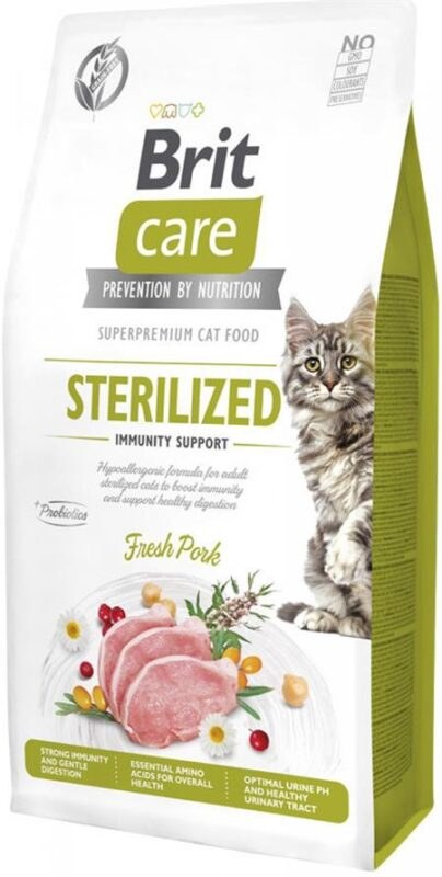 Brit Care Cat GF Sterilized Immunity Support 7kg; 145374