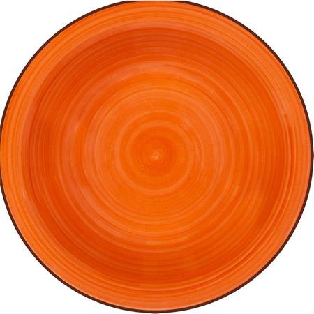 Lamart LT9093 talíř hluboký oranžový Happy; LT9093