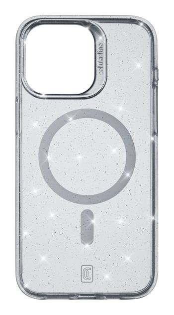 Cellularline Třpytivý zadní kryt Sparkle Mag s podporou Magsafe pro Apple iPhone 15 Pro