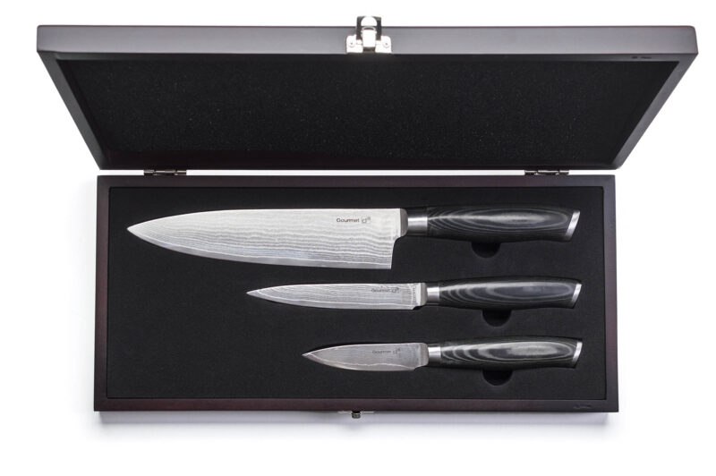 Sada nožů G21 Gourmet Damascus small box 3 ks; 60022168